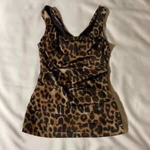Express Leopard Print Women's Top